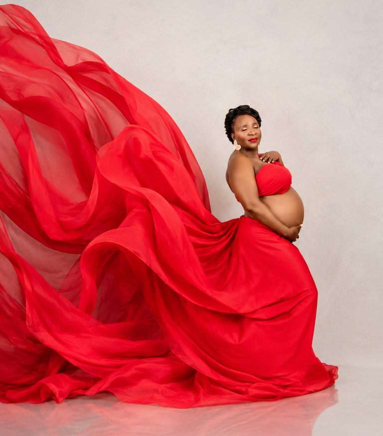 flowing maternity dress photoshoot polokwane