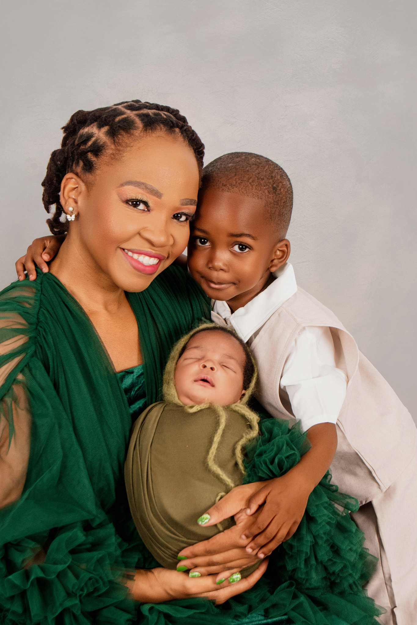 Newborn family photoshoot in Polokwane