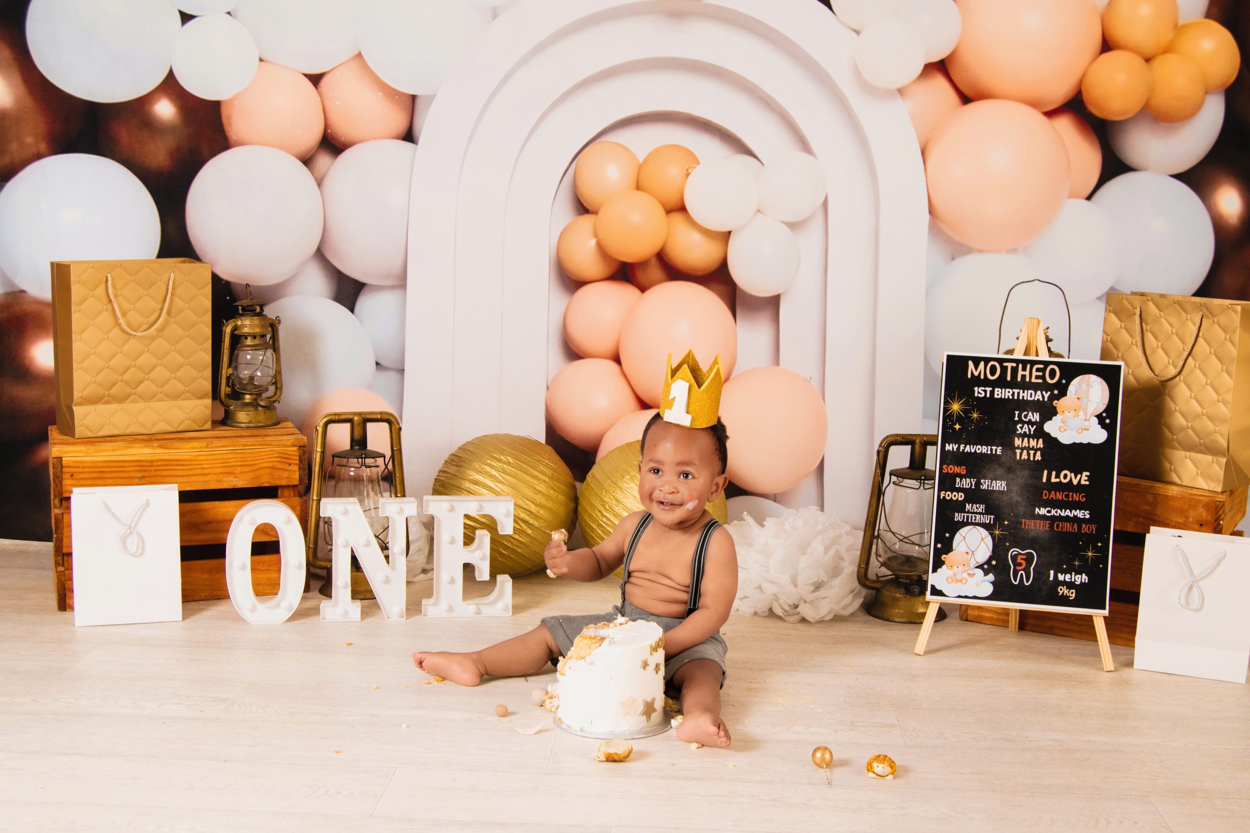 Cake smash Polokwane Photoshoot
