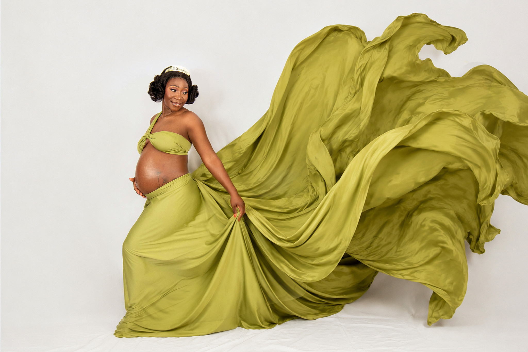 luxury maternity photoshoot polokwane studio