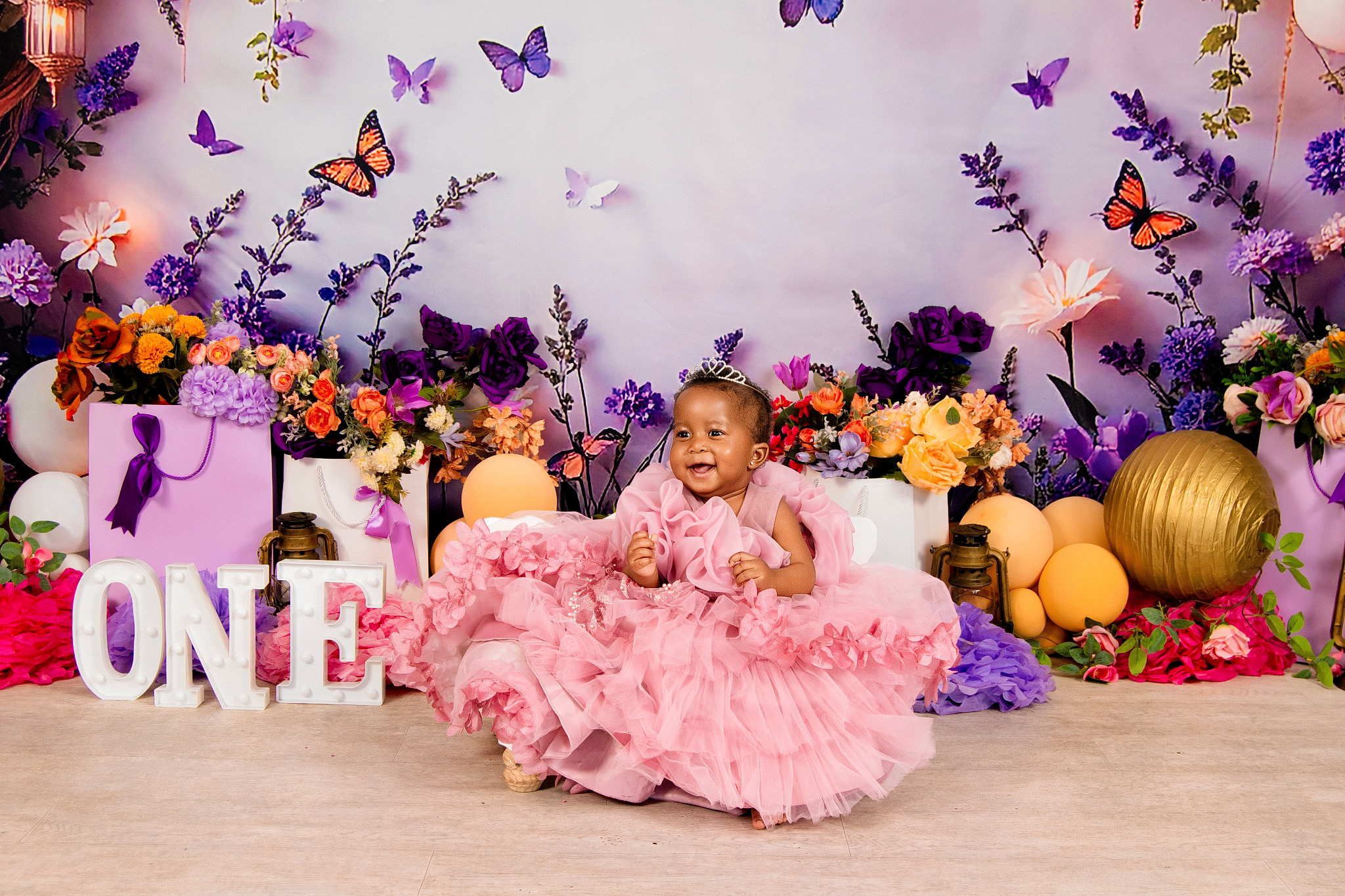 cake smash photoshoot in polokwane studio