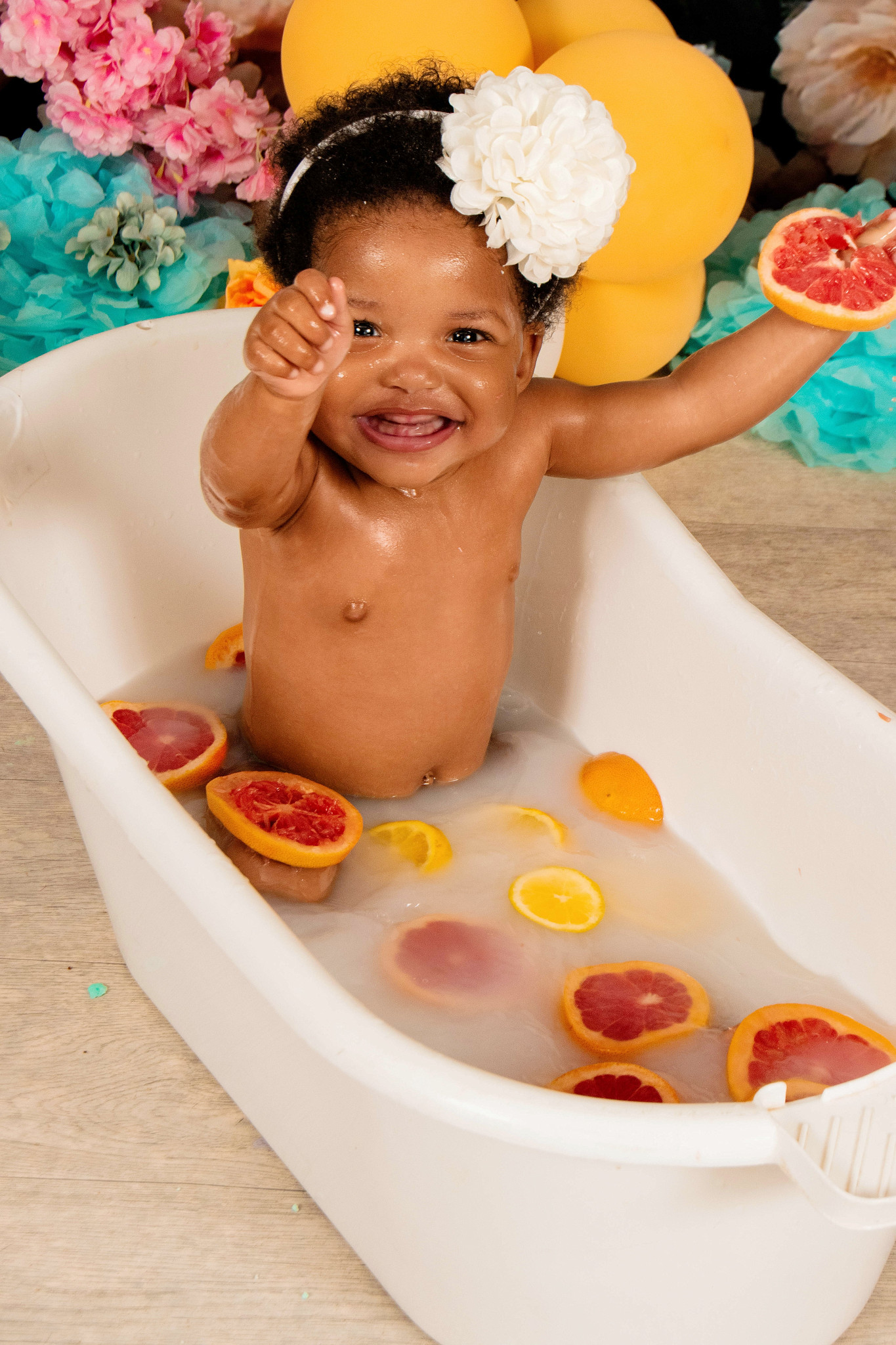 cake smash photoshoot in polokwane studio