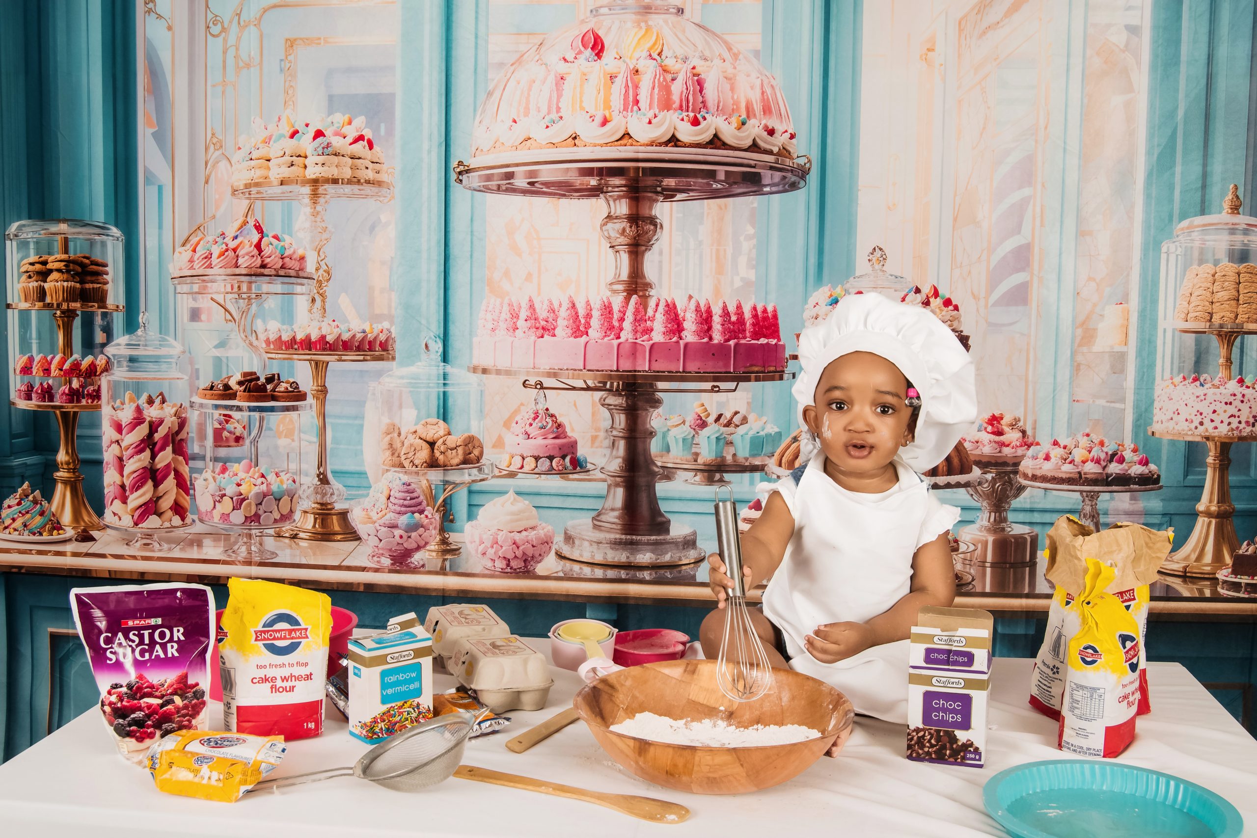 bakery first birthday photoshoot polokwane